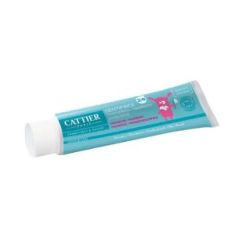 Cattier Dentifrice 2-6 ans Gout Framboise 50ml –  | Parasativa Maroc