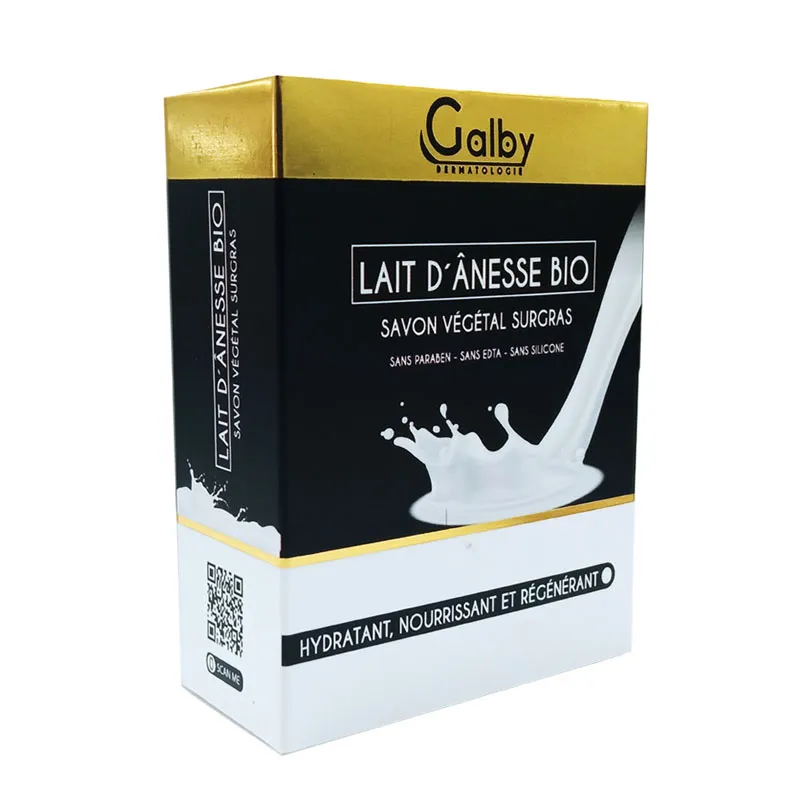 GALBY SAVON LAIT D’ANESSE BIO 100g –  | Parasativa Maroc