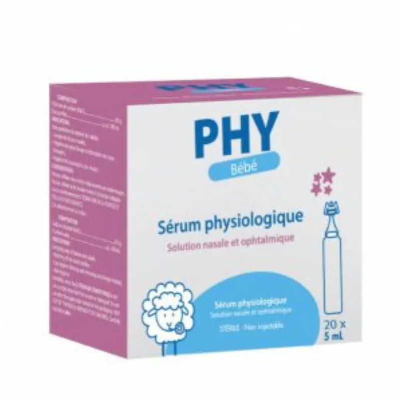 GILBERT PHY SERUM PHYSIOLOGIQUE 20x5ML –  | Parasativa Maroc