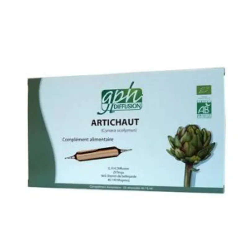 GPH Artichaut 20 Ampoules*15ml –  | Parasativa Maroc