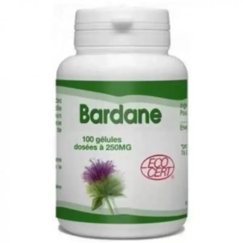 GPH DIFFUSION Bardane 250 Mg | 100 Gélules –  | Parasativa Maroc