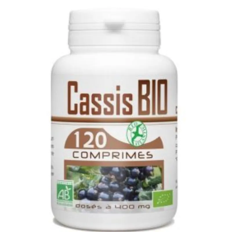 GPH DIFFUSION CASSIS BIO 120 COMPRIMÉS –  | Parasativa Maroc