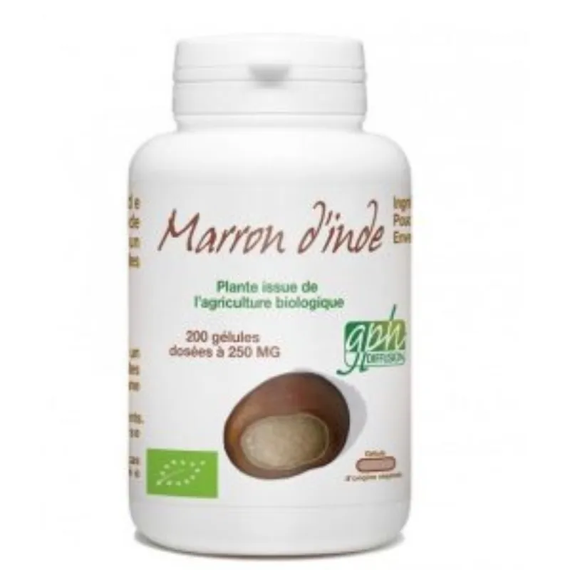 GPH Marron d’inde 250mg 200gelules –  | Parasativa Maroc