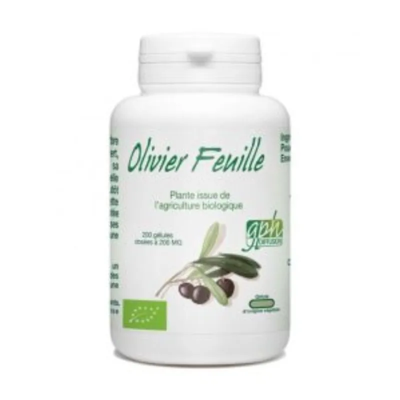 GPH Diffusion Olivier 200 Gelules –  | Parasativa Maroc