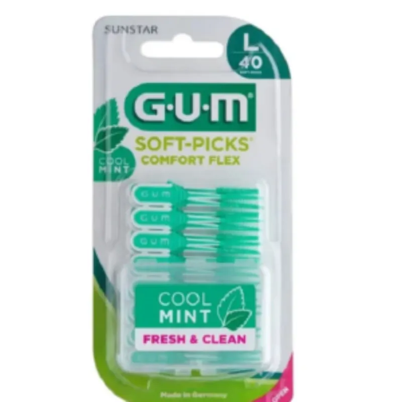 GUM Soft-pick Comfort Flex mentholé Large Réf671 –  | Parasativa Maroc