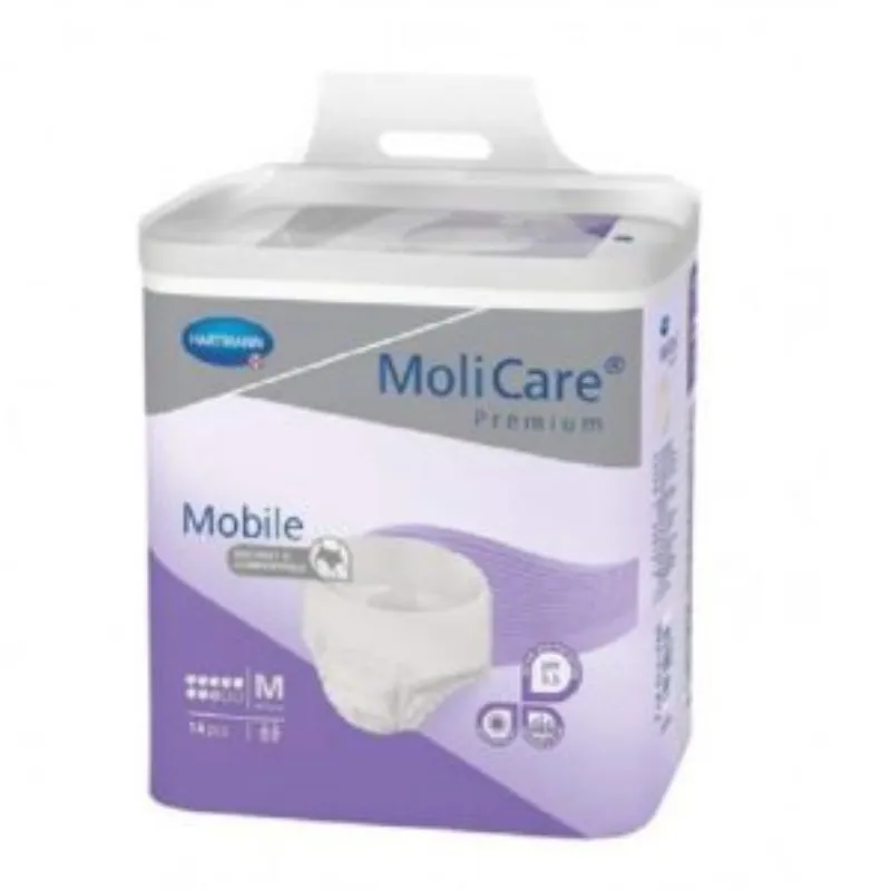 HARTMANN MOLICARE MOBILE SUPER SLIP ABSORBANT TAILLE M/NUIT X14 Unités –  | Parasativa Maroc