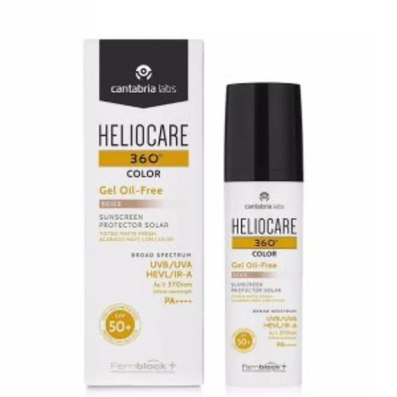 Heliocare 360° Gel Oil-Free Beige Spf50+ 50ml –  | Parasativa Maroc