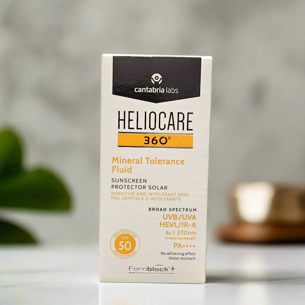 HELIOCARE 360 MINERAL TOLERANCE FLUID SPF50+ 50ML –  | Parasativa Maroc