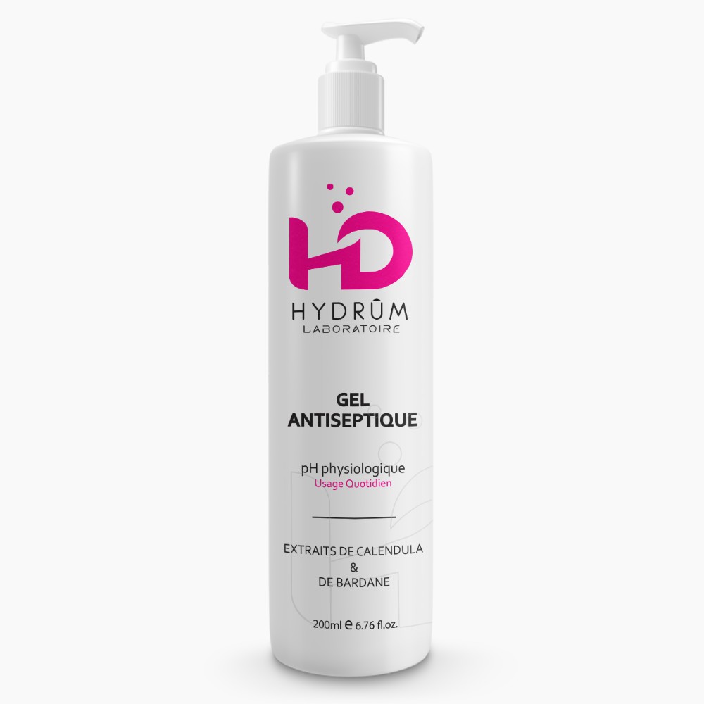 HYDRUM ANTISEPTIQUE GEL INTIME 200mL –  | Parasativa Maroc
