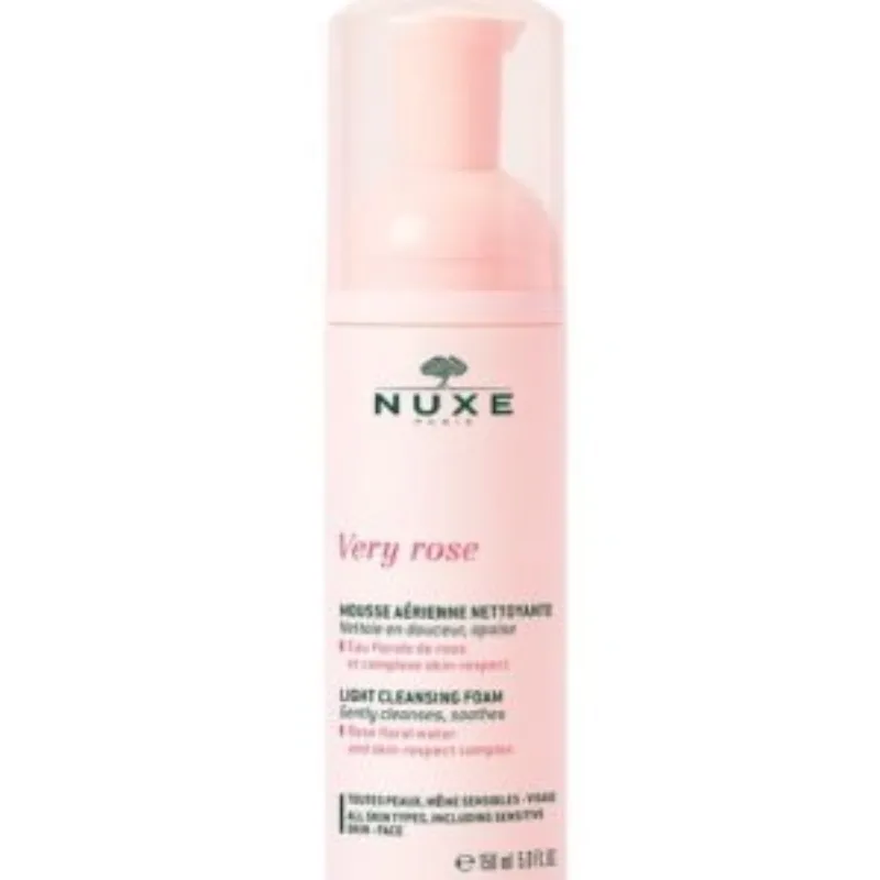 Nuxe Very Rose Mousse Aérienne Nettoyante 150ml –  | Parasativa Maroc