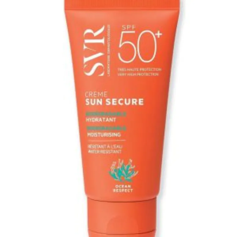 SVR SUN SECURE Crème SPF50+Biodégradable Hydratante –  | Parasativa Maroc