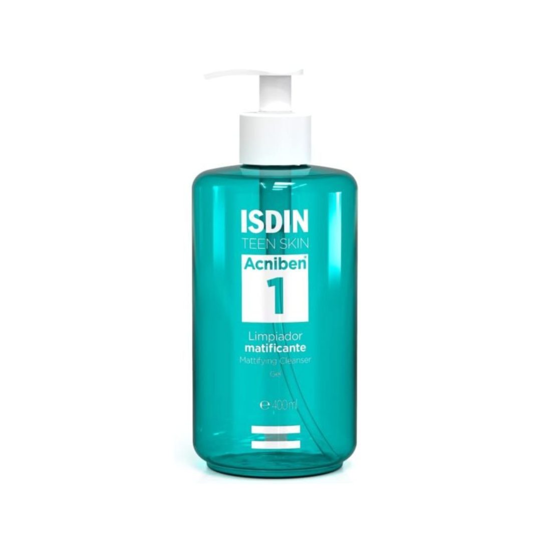 ISDIN ACNIBEN 1 GEL NETTOYANT MATIFIANT 400 ML –  | Parasativa Maroc