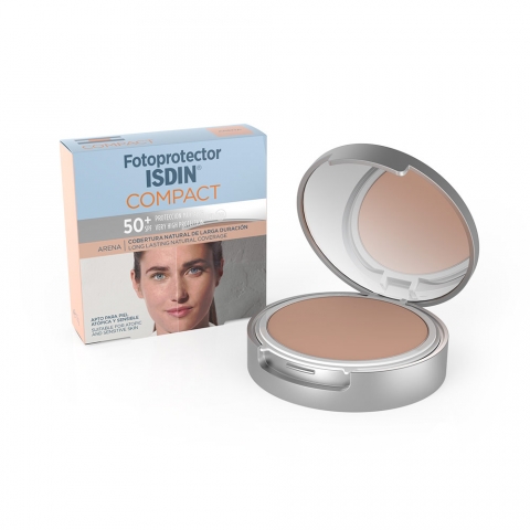 ISDIN FOTOPROTECTOR COMPACT SAND SPF50+ –  | Parasativa Maroc