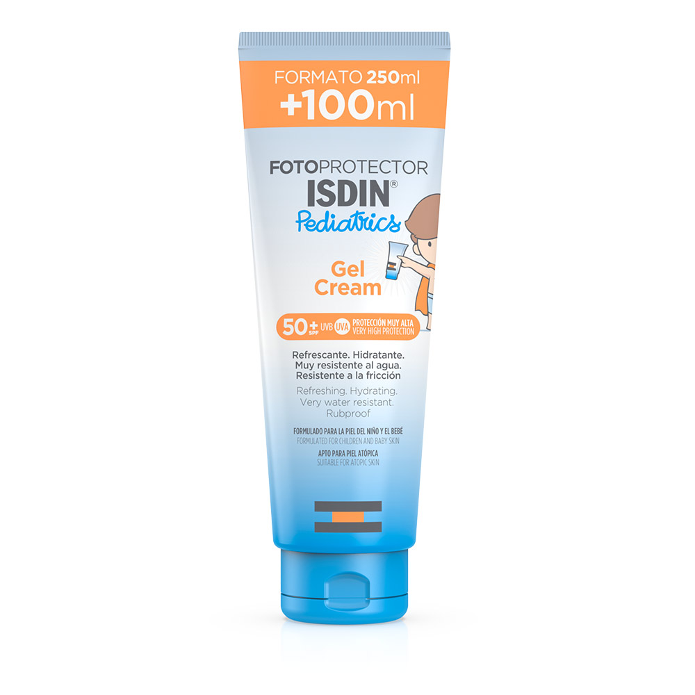ISDIN FOTOPROTECTOR GEL CREAM PEDIATRICS SPF 50+ 250mL –  | Parasativa Maroc