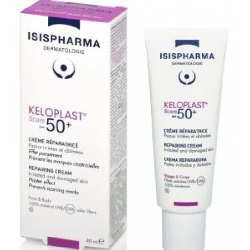 ISISPHARMA KELOPLAST Scars Crème Réparatrice Spf50+ Effet Pansement 40ml –  | Parasativa Maroc