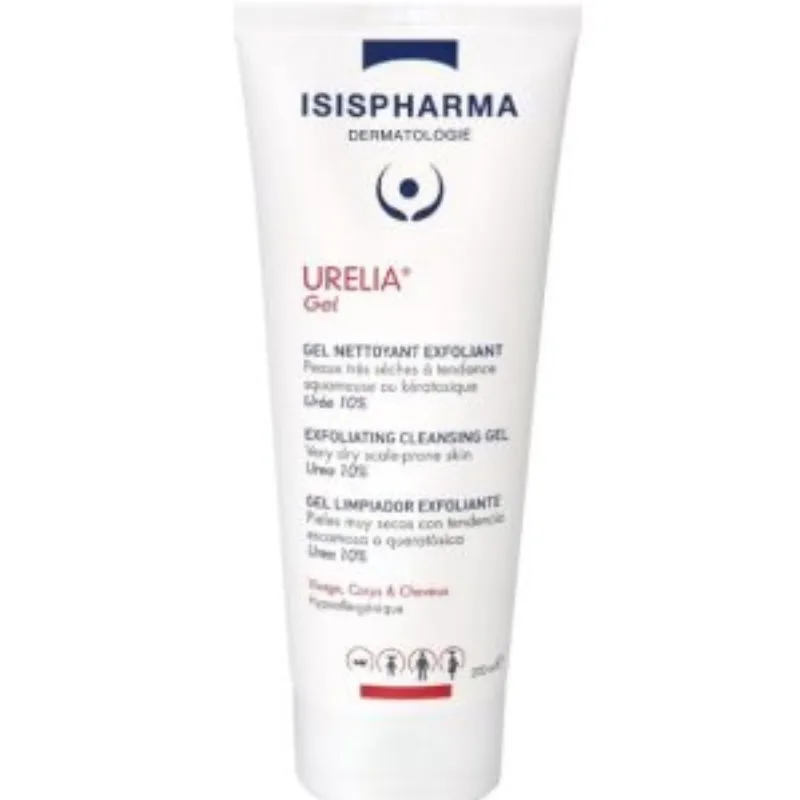 ISISPHARMA URELIA GEL NETTOYANT EXFOLIANT 200 ML –  | Parasativa Maroc