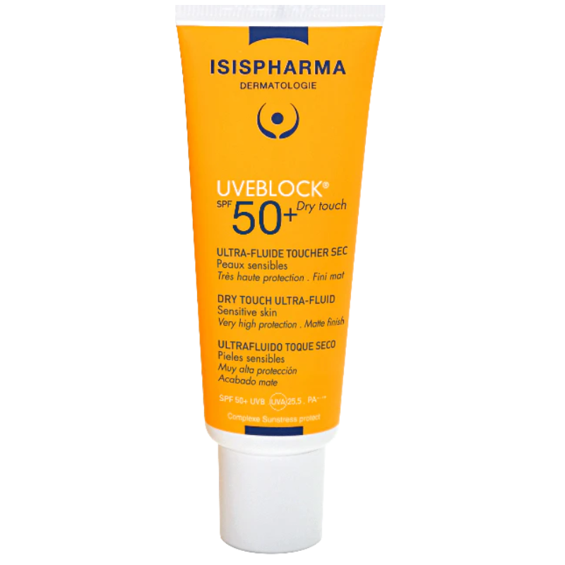 ISISPHARMA UVEBLOCK ECRAN DRY TOUCH 50SPF –  | Parasativa Maroc