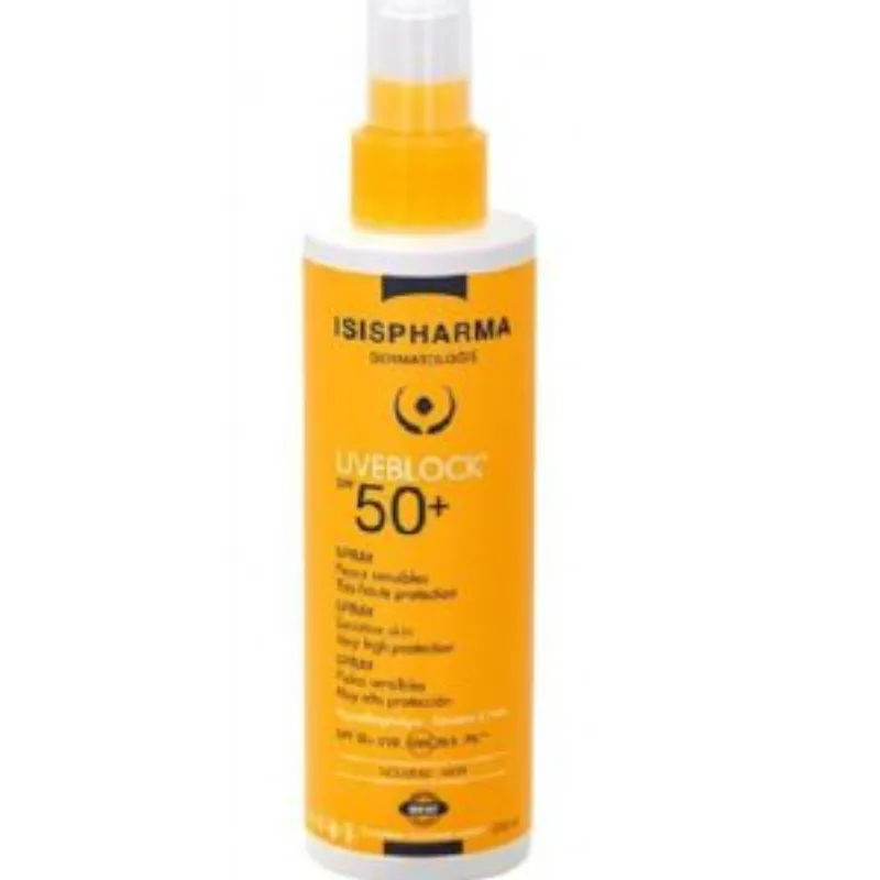 ISISPHARMA UVEBLOCK SPF50+ Spray 200ml –  | Parasativa Maroc