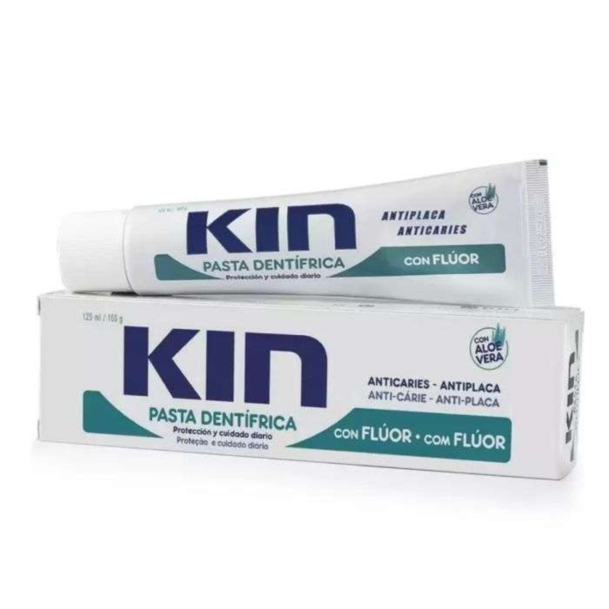 KIN ALOE VERA PATE DENTIFRICE 125ML –  | Parasativa Maroc