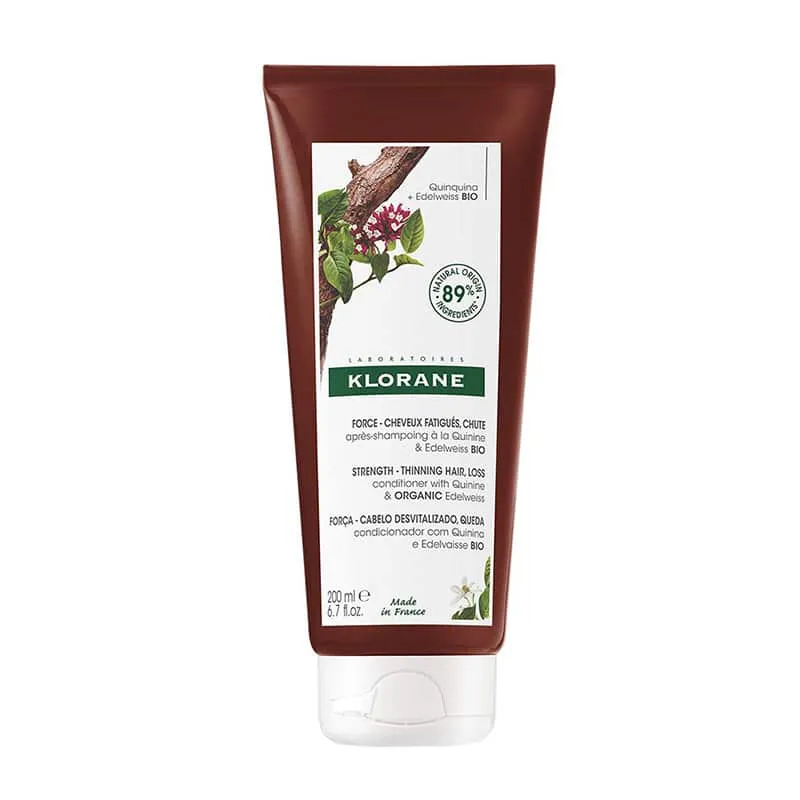 KLORANE FORCE CHEVEUX FATIGUES &amp; CHUTE APRES-SHAMPOING QUININE 200mL