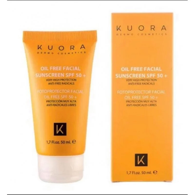 KUORA ECRAN SOLAIRE OIL FREE INVISIBLE SPF 50+ 50 ML –  | Parasativa Maroc