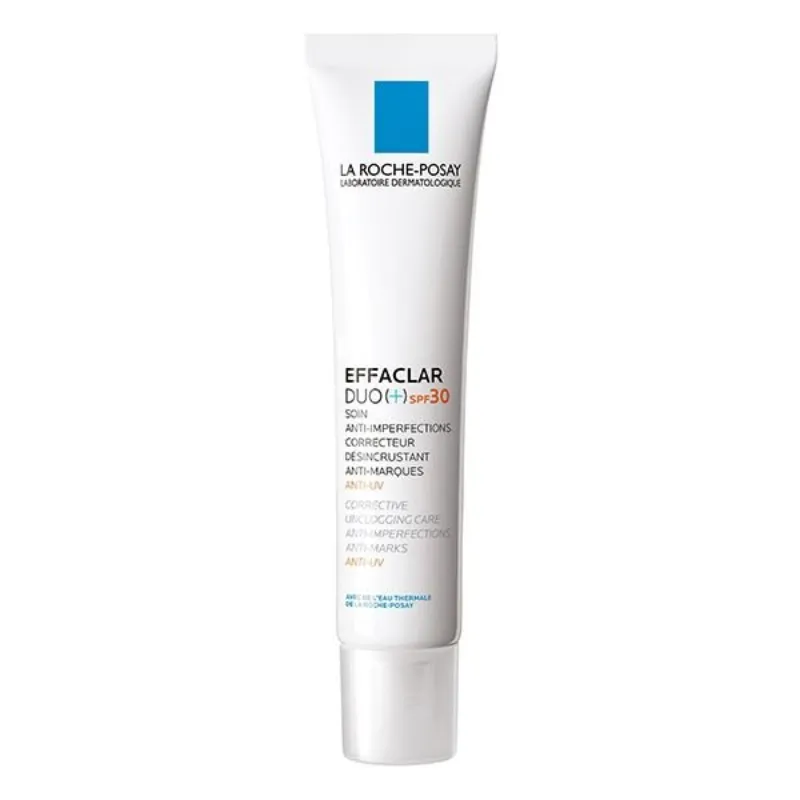 La Roche-Posay Effaclar Duo+ Soin Anti-Imperfections SPF30 Peau Grasse Acnéique | 40ml –  | Parasativa Maroc