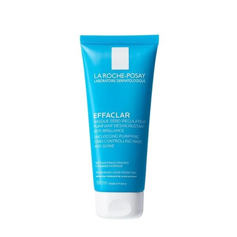 La Roche-Posay Effaclar Masque Sébo-Régulateur Peau Grasse Acnéique | 100ml –  | Parasativa Maroc
