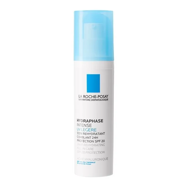La Roche-Posay Hydraphase UV Intense Légère Crème Hydratante SPF20 Peau Normale à Mixte | 50ml –  | Parasativa Maroc
