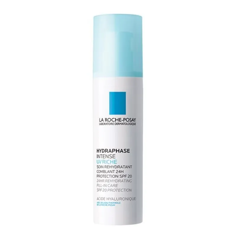 La Roche-Posay Hydraphase UV Intense Riche Crème Hydratante SPF20 Peau Sèche | 50ml –  | Parasativa Maroc