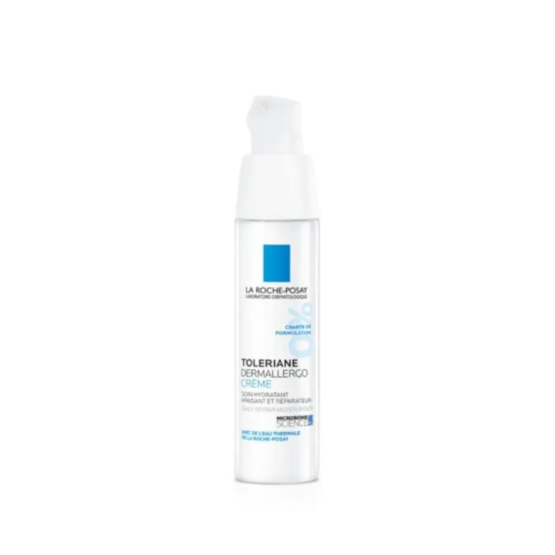 La Roche-Posay Toleriane Dermallergo Crème Apaisante, hydratante & réparatrice | Peau Intolérante, Ultra sensible et Allergique | 40ml –  | Parasativa Maroc