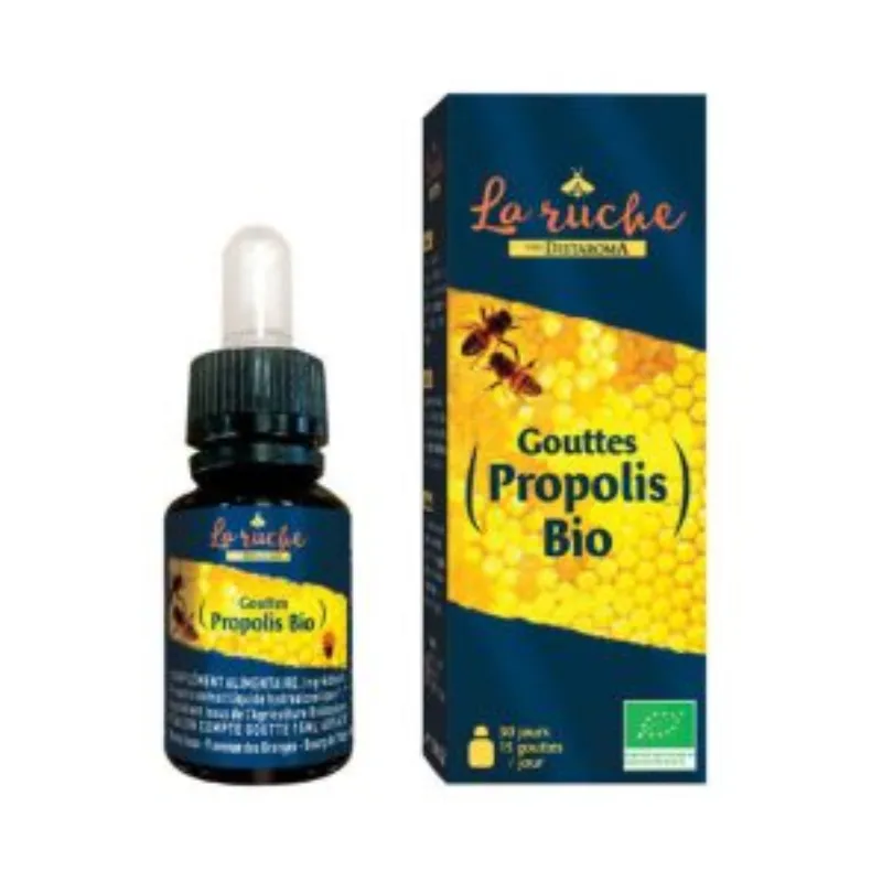 Dietaroma La ruche Gouttes Propolis Pure 15ml –  | Parasativa Maroc