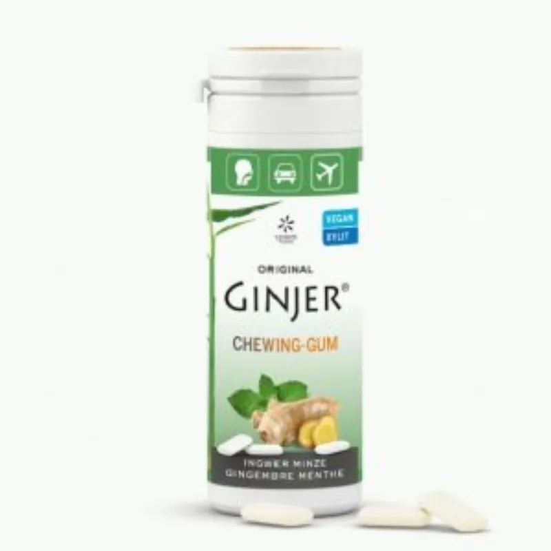 GINJER CHEWING-GUM GINGEMBRE MENTHE 30 G –  | Parasativa Maroc
