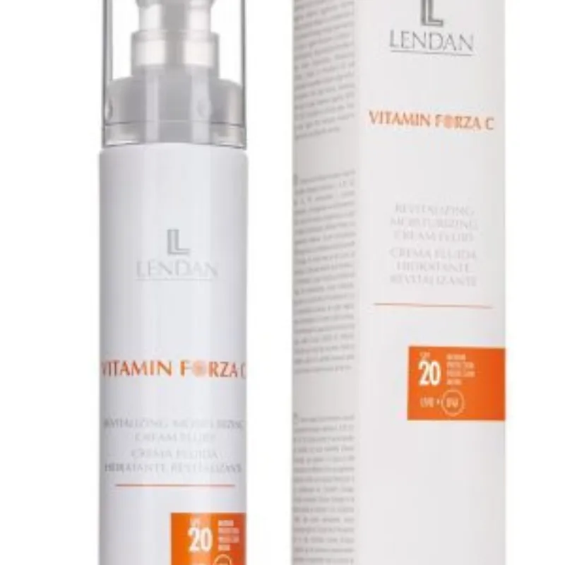 LENDAN VITAMIN FORZA CRÈME FLUIDE HYDRATANTE RÉGÉNÉRATRICE 50ml –  | Parasativa Maroc