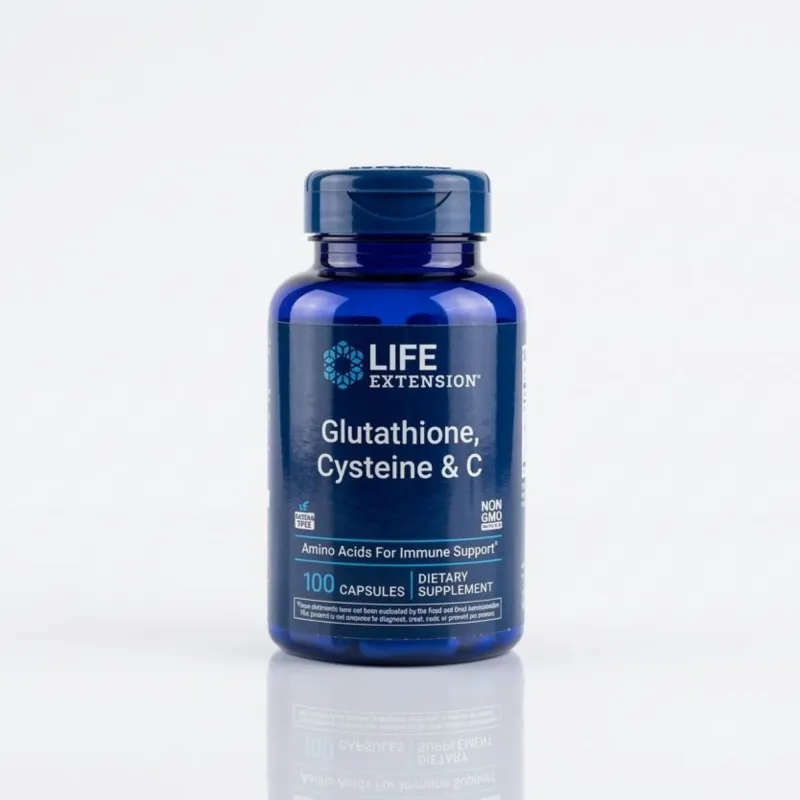 LIFE EXTENSION GLUTATHION CYSTÉINE &amp; VITAMINE C 100 CAPSULE –  | Parasativa Maroc