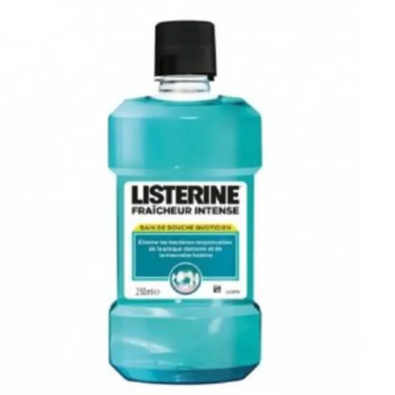 LISTERINE BAIN DE BOUCHE FRAICHEUR INTENSE 250ML –  | Parasativa Maroc