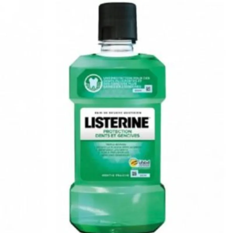 LISTERINE BAIN DE BOUCHE PROTECTION DENTS ET GENCIVES 250ML –  | Parasativa Maroc