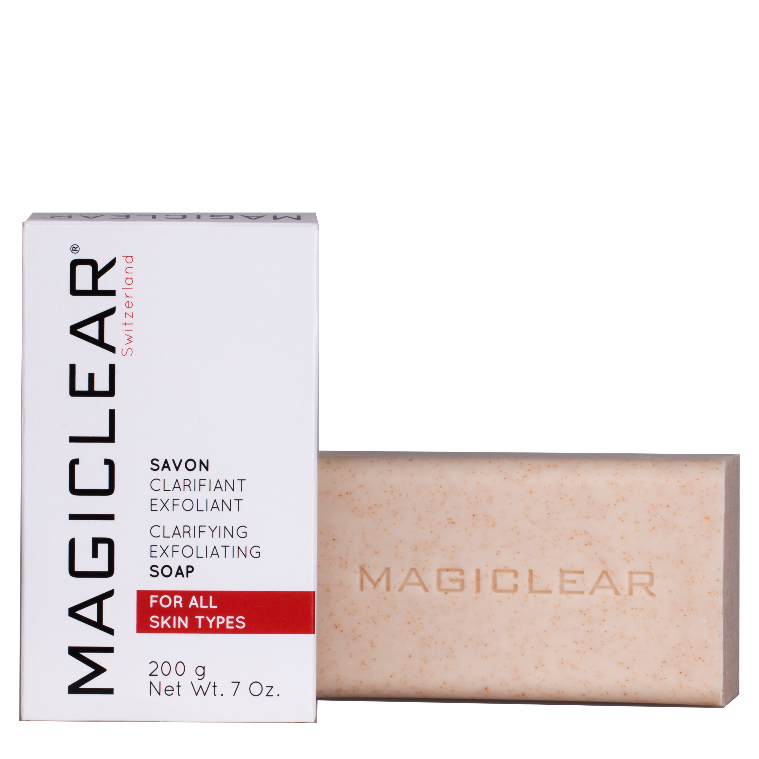 MAGICLEAR Savon Clarifiant Exfoliant –  | Parasativa Maroc