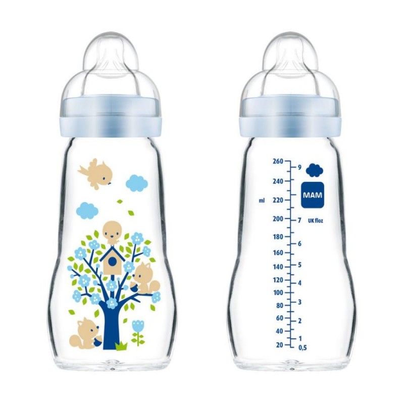 MAM FEEL GOOD BIBERON EN VERRE 260ML –  | Parasativa Maroc