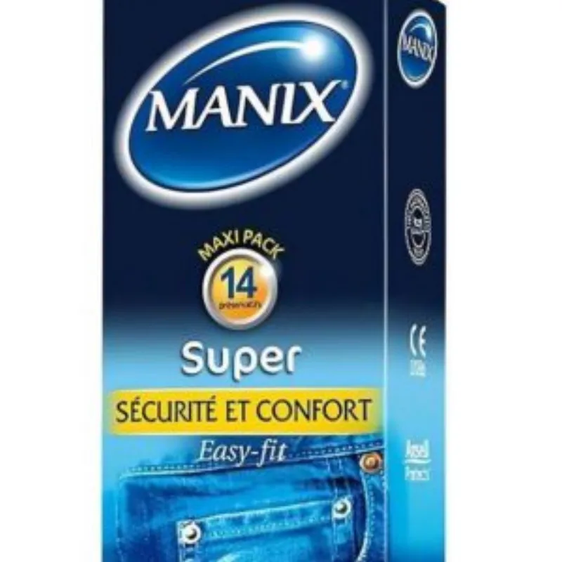 Manix Super Preservatifs – Boite 12 préservatifs –  | Parasativa Maroc