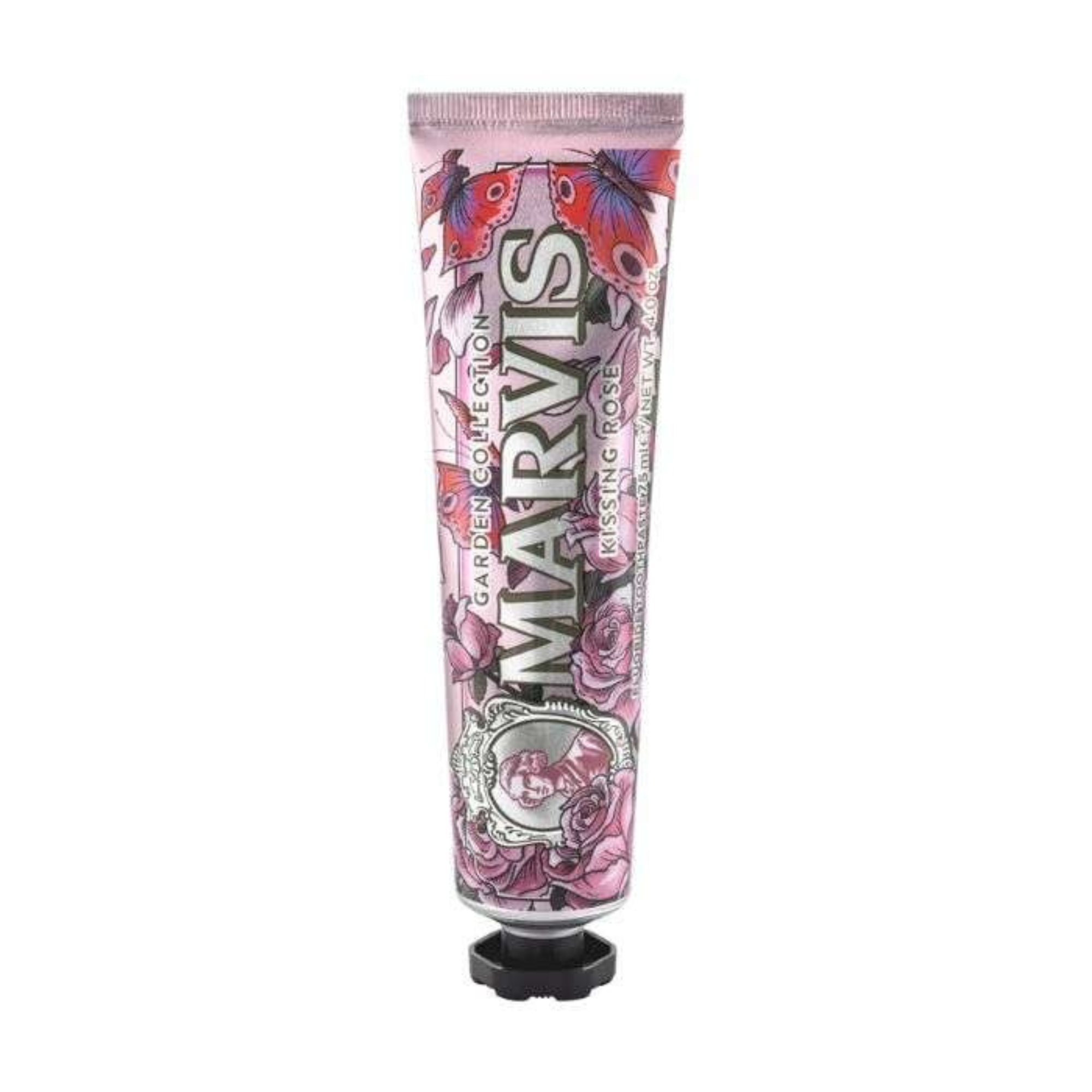 MARVIS GARDEN COLLECTION KISSING ROSE DENTIFRICE 75ML –  | Parasativa Maroc