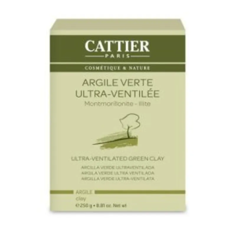 Cattier Argile Verte Ultra-Ventilee 250g –  | Parasativa Maroc