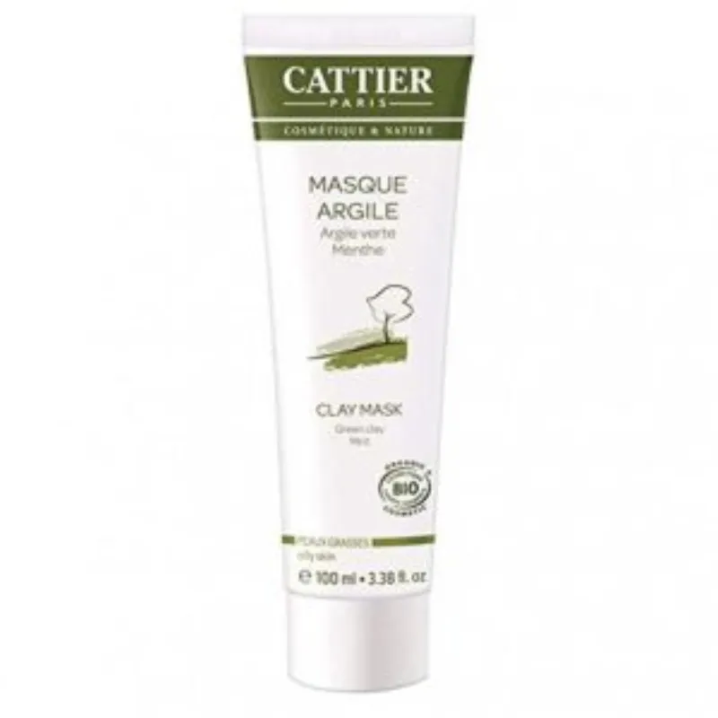 Cattier Masque Argile Vert 100ml –  | Parasativa Maroc