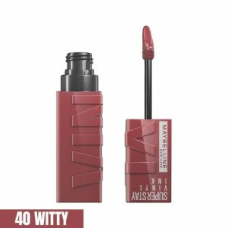MAYBELLINE 40 SUPERSTAY VINYL INK WITTY –  | Parasativa Maroc