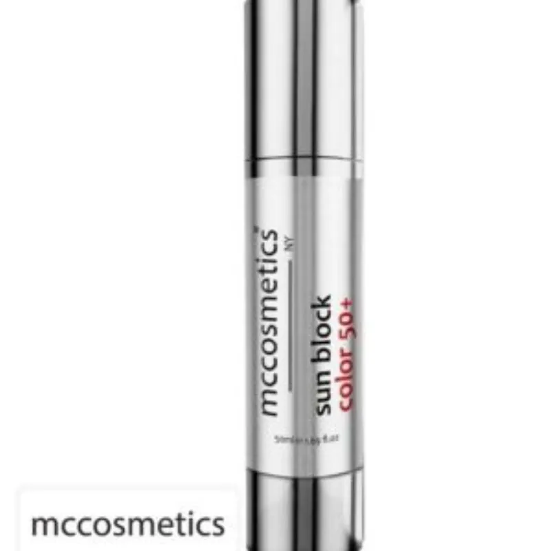 Mccosmetics Total Sun block color 50+ 50ml –  | Parasativa Maroc
