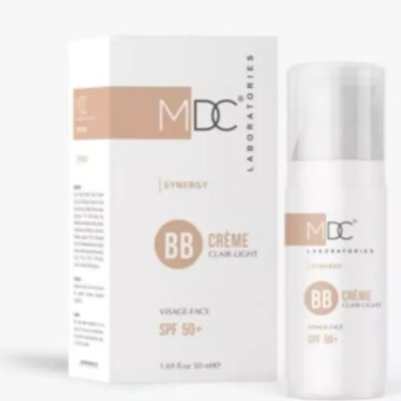 MDC Synergy BB Creme Claire Spf50+ 50ml –  | Parasativa Maroc