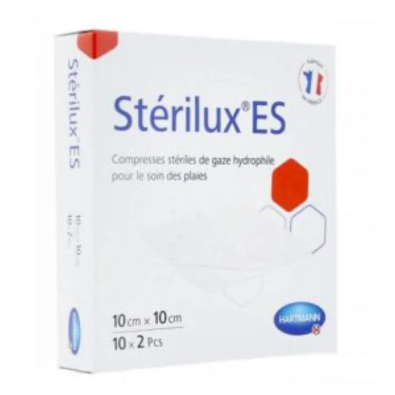 Hartmann sterilux compresse de gaz 10*10 –  | Parasativa Maroc