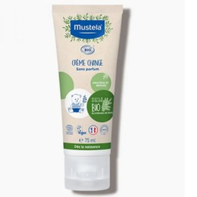 Mustela BIO Crème change certifiée 75ml –  | Parasativa Maroc