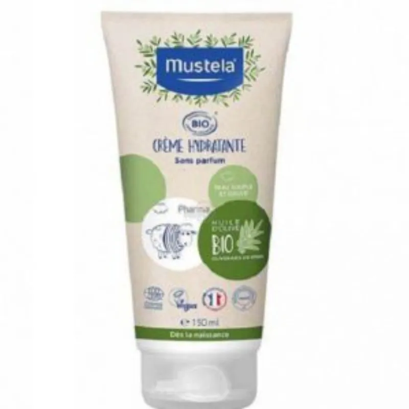 MUSTELA BIO Crème Hydratante Sans Parfum150ml –  | Parasativa Maroc