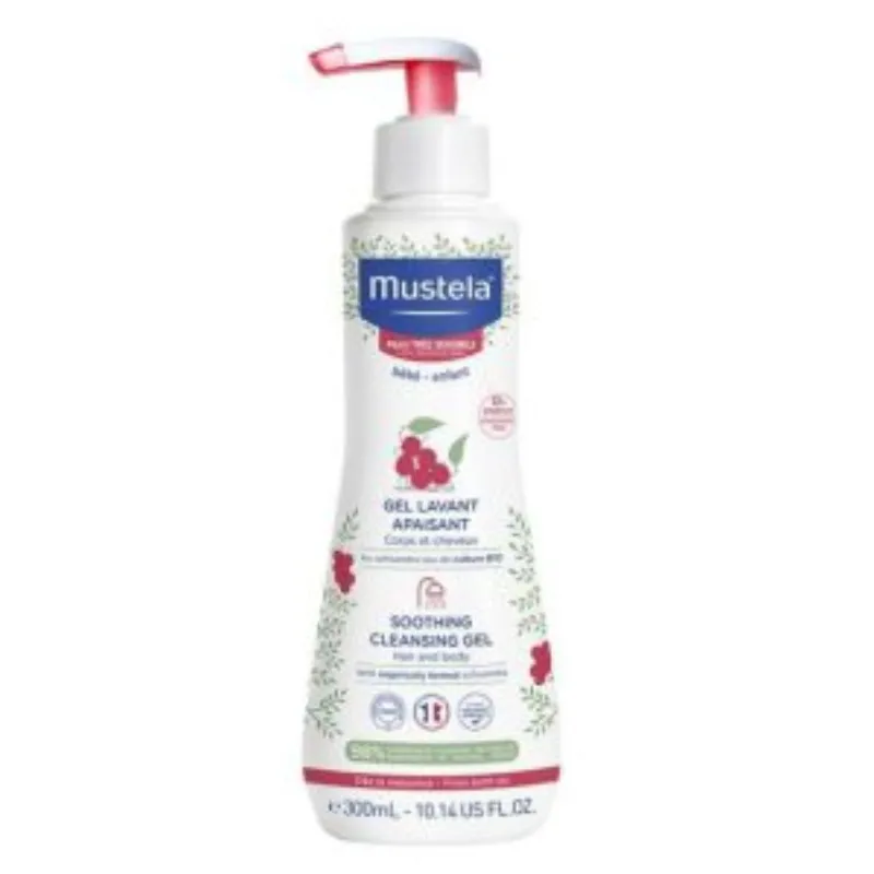 Mustela Gel Lavant Apaisant Corps Et Cheveux Peaux Tres Sensibles  300ml –  | Parasativa Maroc