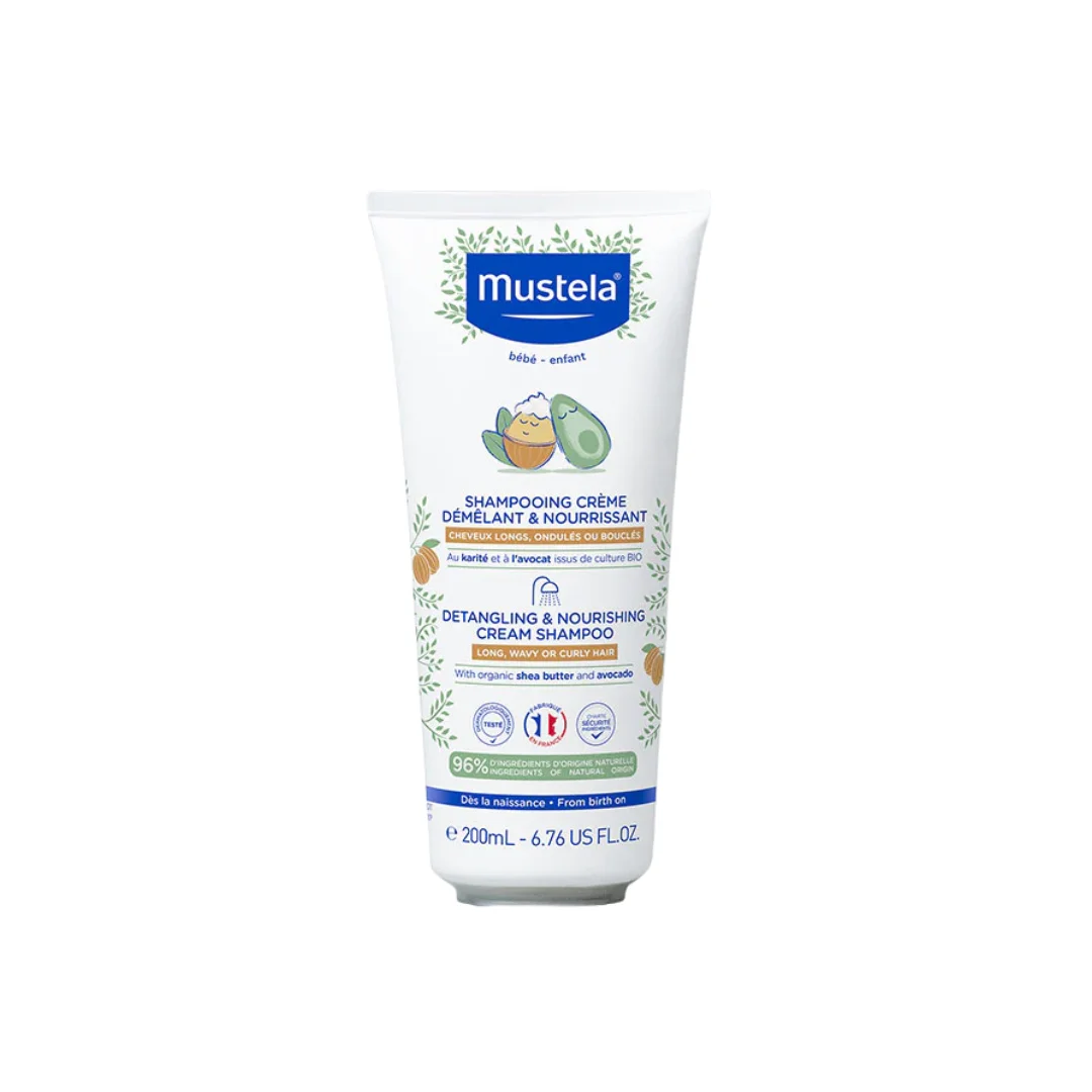 MUSTELA SHAMPOING CREME DEMELANT&amp;NOURRISANT 200ML